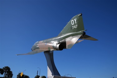 F-4 Phantom aircraft at Colonel Joe Kittinger Park