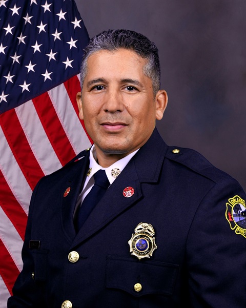 OFD Fire Chief Charles Salazar