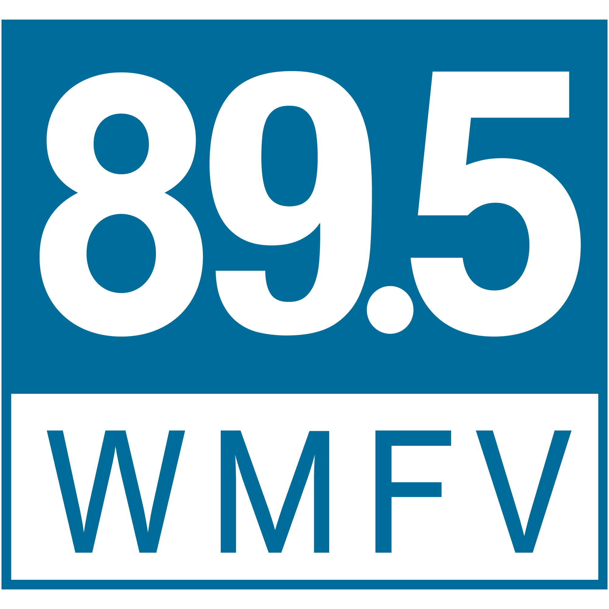 89.5 WMFV logo